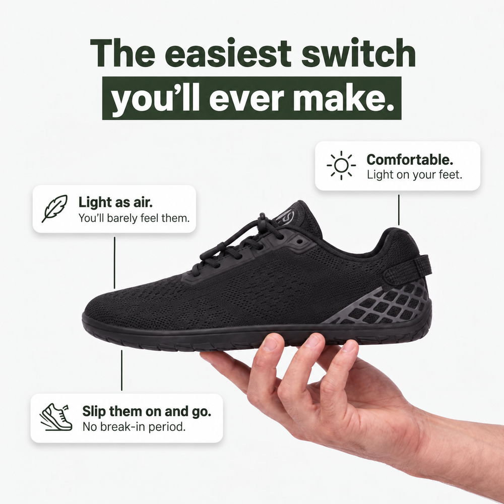 STEP Confort® – Ergonomic Barefoot Shoes