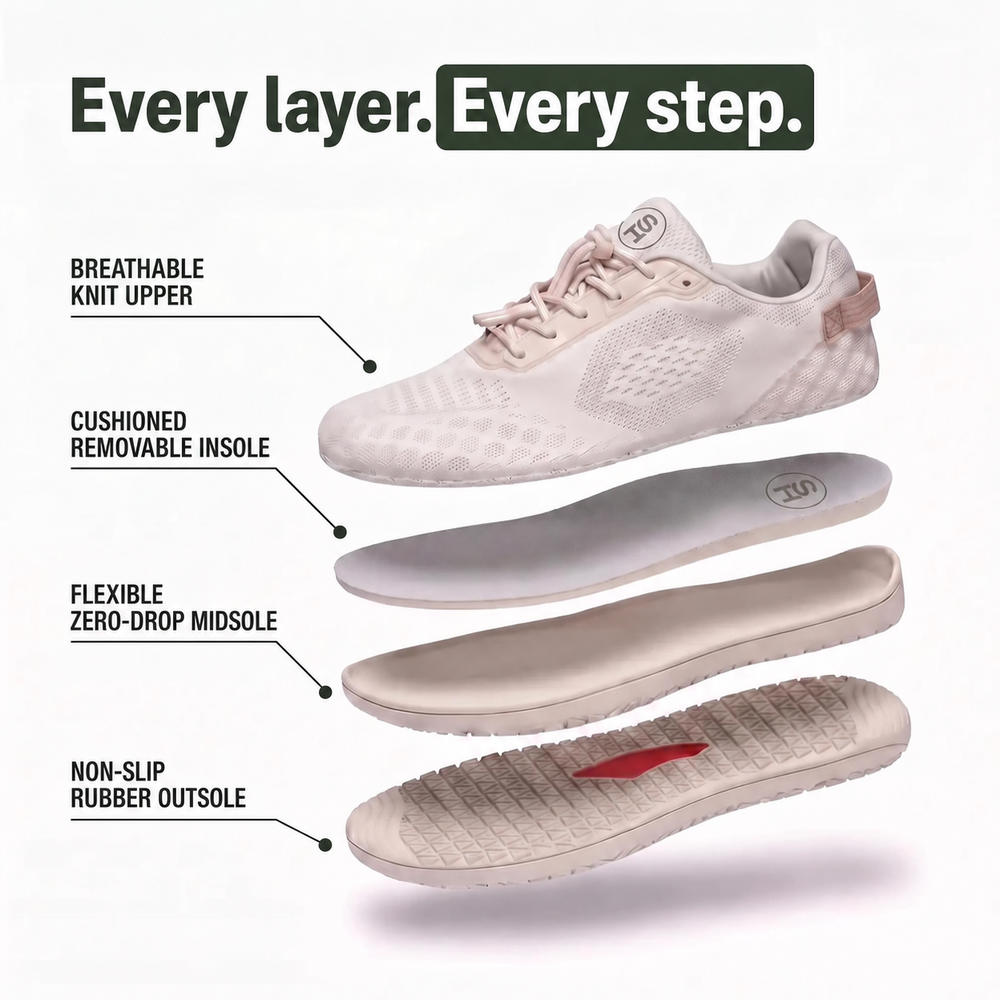 STEP Confort® – Ergonomic Barefoot Shoes