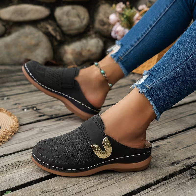 Nicole – Orthopedic Leather Sandals